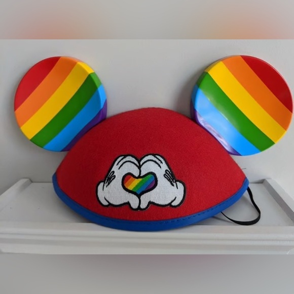 NWT OFFICIAL DISNEY PARKS PRIDE MOUSE EARS. - Picture 1 of 6